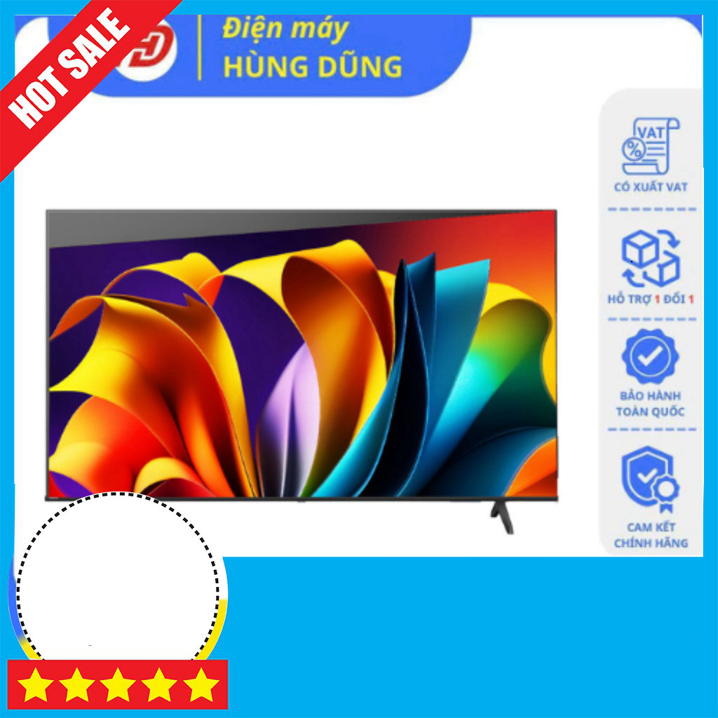 KHUYẾN MÃI  Sửa Tivi Hisense 75A6100N 75 inch 4K - Hàng Chánh Bảo Hành 24 Tháng Freeship