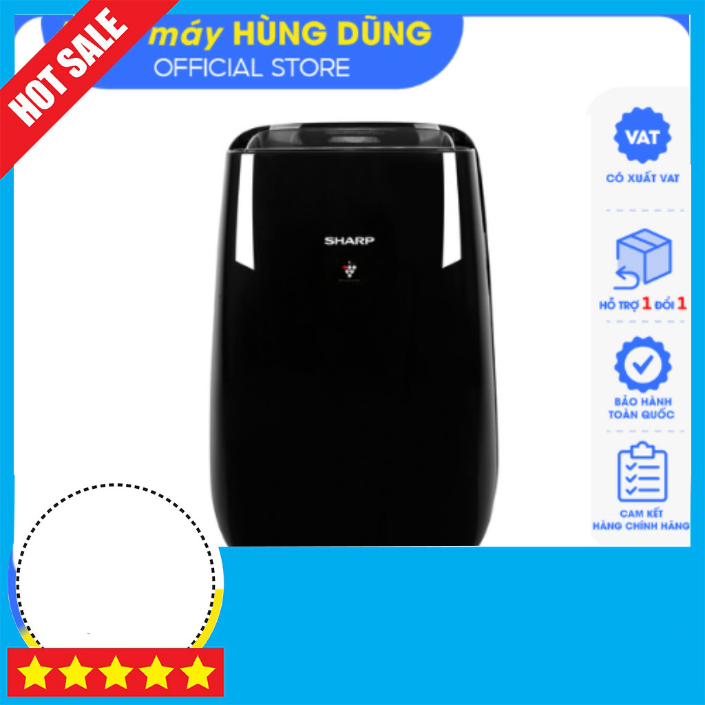 KHUYẾN MÃI  Máy Lọc Không Khí Sharp FP-JM40V-B 40m3/h Bắt Muỗi, Cấp Môi Trường, Chính Hãng Freeship