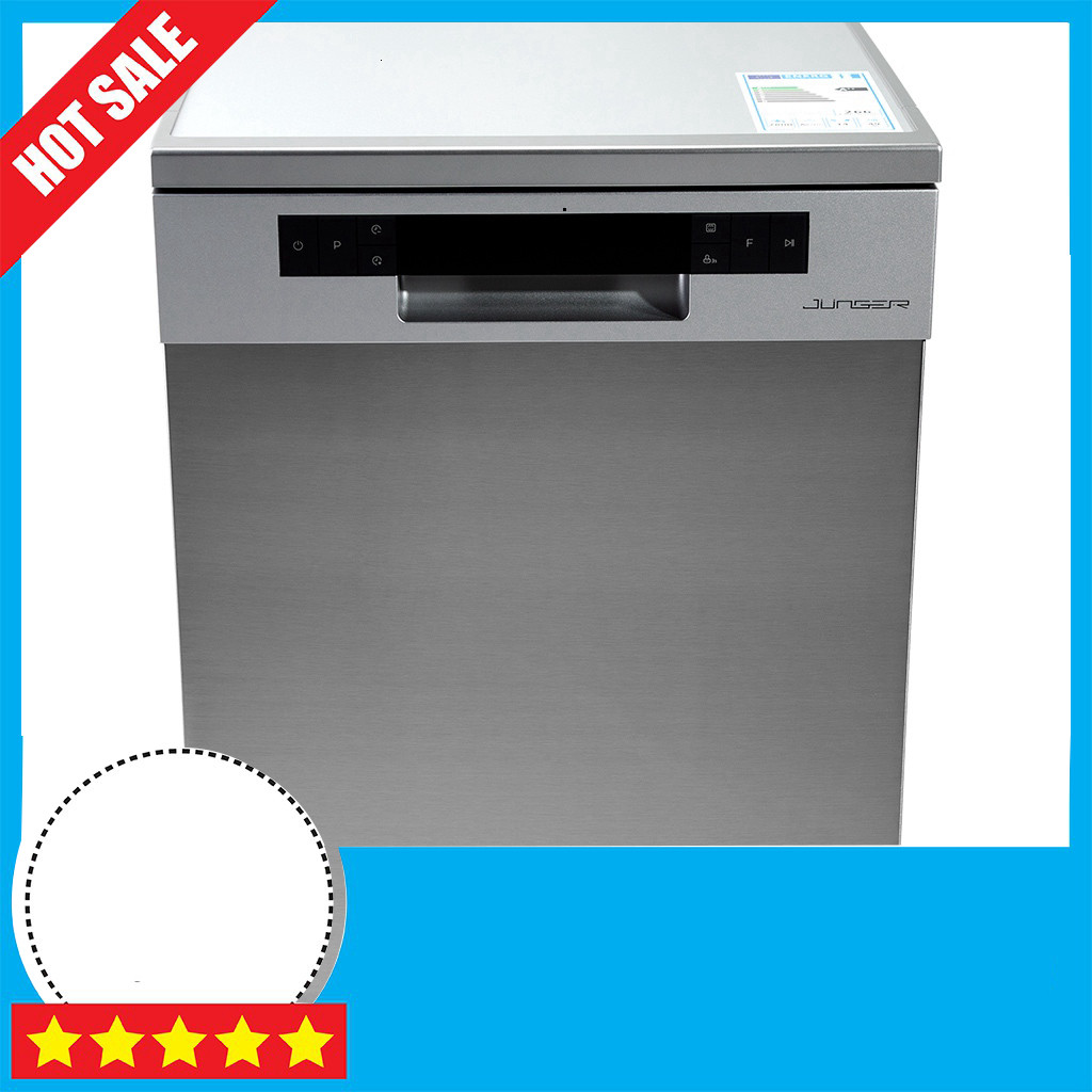 KHUYẾN MÃI  Máy Rửa Chén Junger 2400W DWJ-600 Sấy Tiết Kiệm Cho Bếp Nhà Freeship