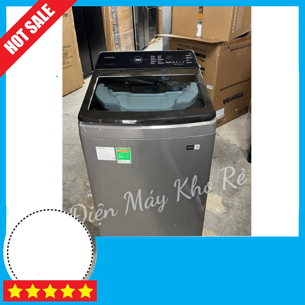 KHUYẾN MÃI  Máy Giặt Samsung Inverter 9.5kg WA95CG4545BDSV Giặt Cồng Đơn Giản Cho Gia Đình Lớn Frees