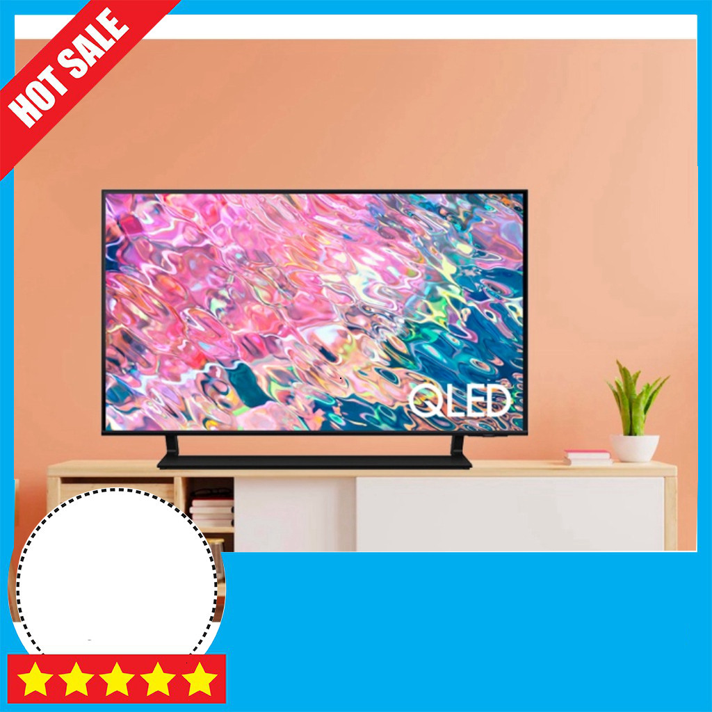 KHUYẾN MÃI  Tivi QLED 4K 50 inch Samsung QA50Q60B Công Nghệ QLED Cổng HDMI Giúp Xem Phim 4K Freeship