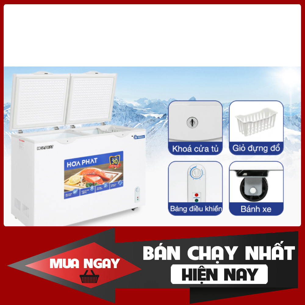 ib đặt hàng_ [SHIP HỎA TỐC 2H TẠI HN ] Tủ đông Hòa Phát 271 lít INVERTER HPF BD8271 2 ngăn 2 cánh , 