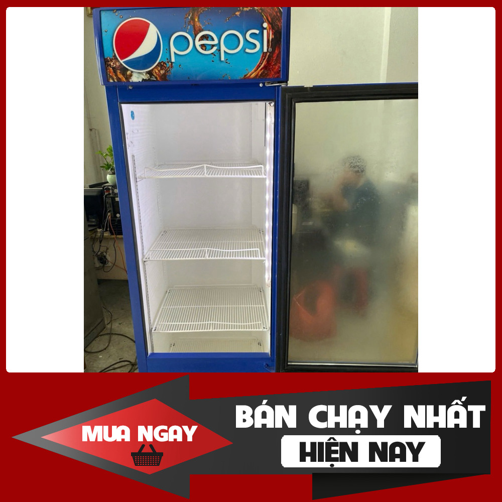 ib đặt hàng_ Tủ mát Pepsi 400 lít đã qua sdung nguyên zin chỉ giao HCM, Long An, Bình Dương, Biên Ho