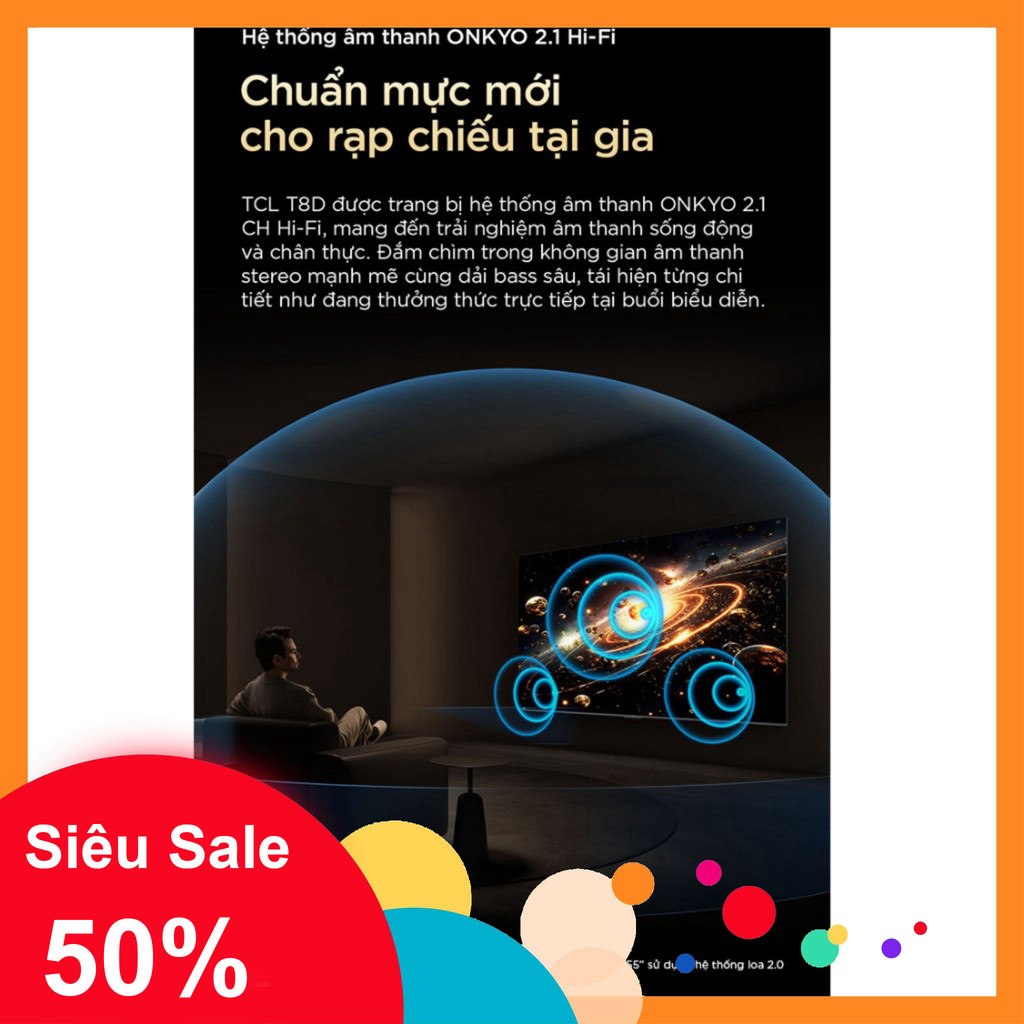 nhắn shop nhận voucher_ 【QDMini】TCL 65 inch QDMiniLED mới 65T8D,tần số quét siêu cao 144Hz,HDR10+,âm