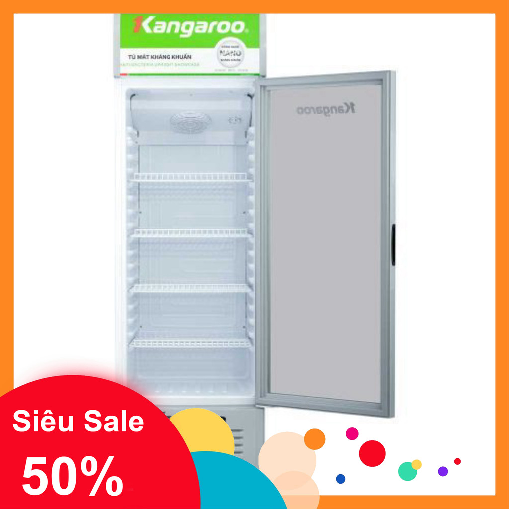 nhắn shop nhận voucher_ Tủ mát Kangaroo 288 lít KG359AT _miễn phí ship