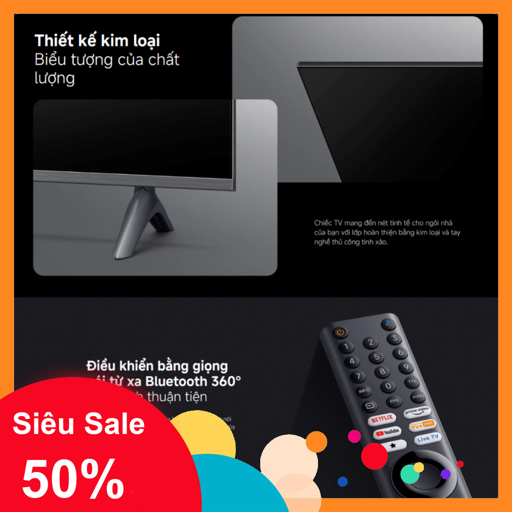 nhắn shop nhận voucher_ Smart Tivi Xiaomi A Pro 65 Inch Google TV 4K QLED 2026, Có Tiếng Việt  Bảo H