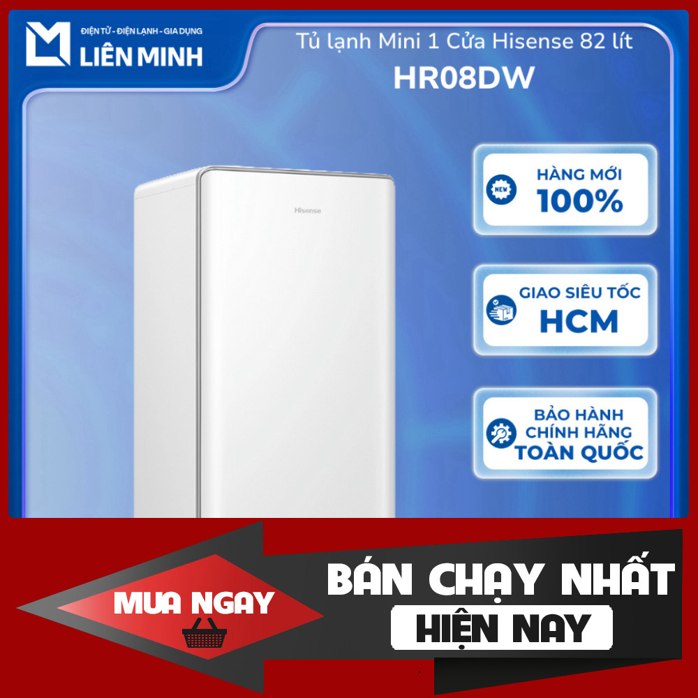 ib đặt hàng_ Tủ Lạnh Mini HISENSE HR08DR 82L (Đỏ)/ HR09DB 94L/ HR08DW 82L/ RR106D4EBN 82L (Đen) / RR