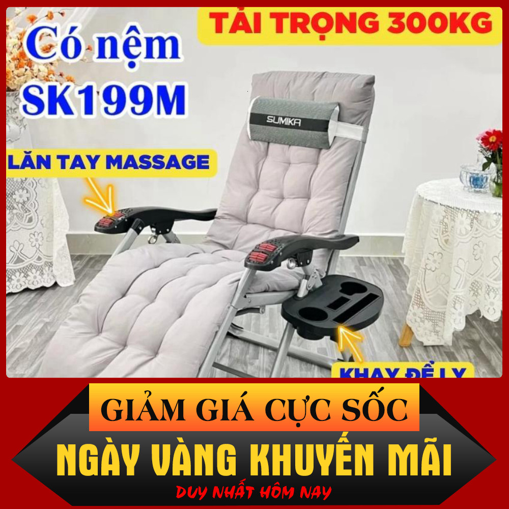 ib đặt hàng_ Ghế Gấp Gọn, Ghế Nghỉ Trưa Văn Phòng Sumika 199, Sumika 636a Tặng Khay,Thép Sơn Tĩnh ĐI