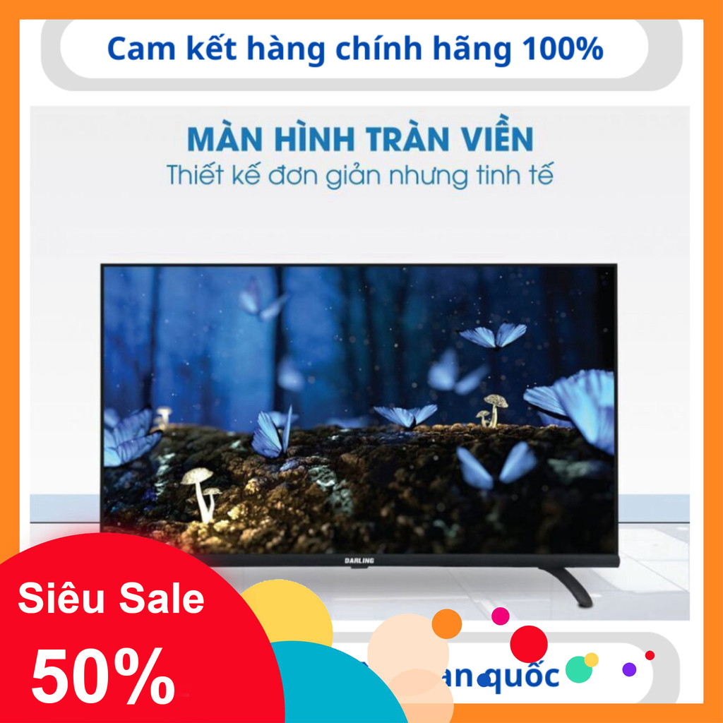 nhắn shop nhận voucher_ Tivi LED Darling 32 inch 32HD964T2 màn hình tivi hàng chính hãng kết an ten 