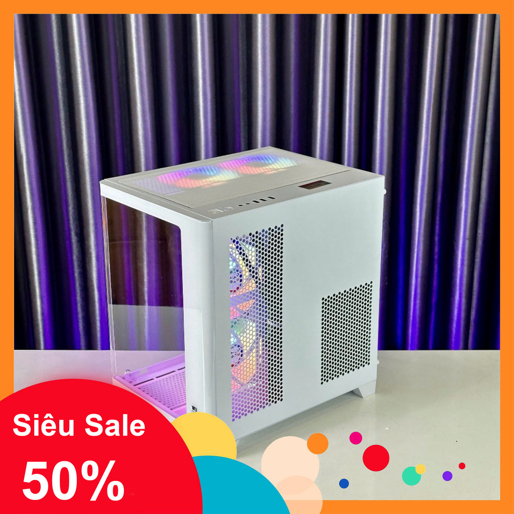 nhắn shop nhận voucher_ Full bộ PC Xeon bể cá 2676 v3 Ram 16G Vga 2G màn hình 24 inch chiến game onl