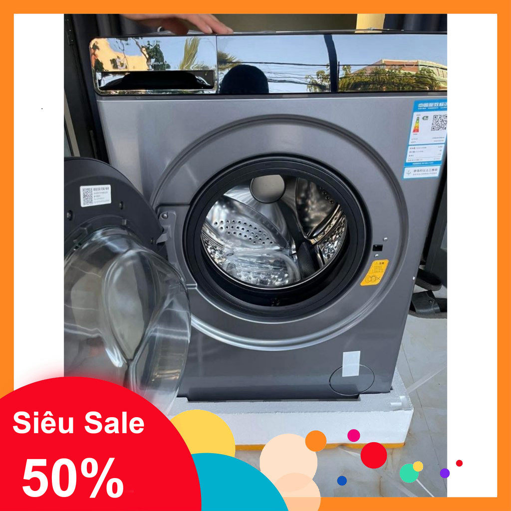 nhắn shop nhận voucher_ Máy giặt sấy Xiaomi Mijia MJ108 model 2025 XHQG100MJ108 – Giặt 10Kg, sấy 7Kg