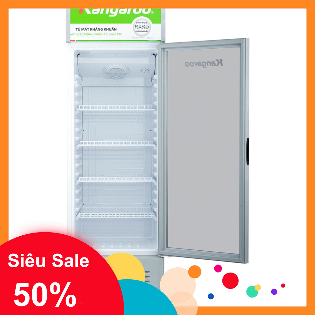 nhắn shop nhận voucher_ Tủ mát Kangaroo 288 lít KG359AT _miễn phí ship