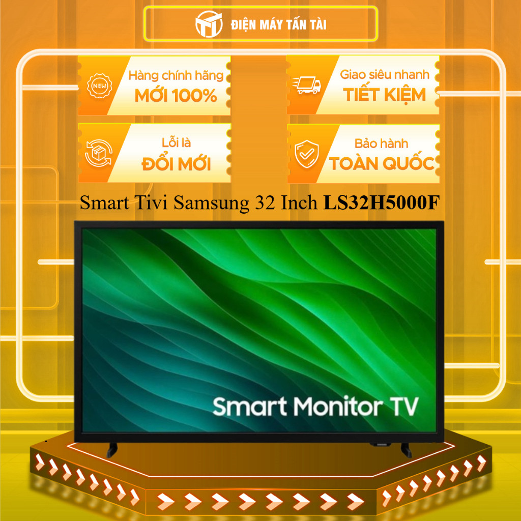 [ (TOÀN QUỐC) - LS32H5000F - Smart Tivi Samsung(KHÔNG ĐIỀU KHIỂN GIỌNG NÓI) 32 Inch LS32H5000F ]
