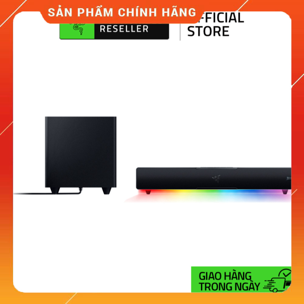Sale Loa Gaming Razer Leviathan V2 | Loa Soundbar Bluetooth Có Woofer | Âm Thanh THX Spatial | Thiết