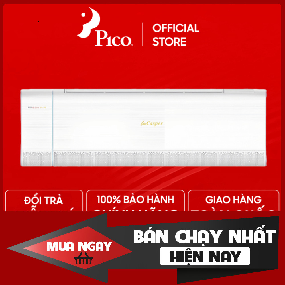 Điều Hòa 2 Chiều Casper XH-09IF35 9300 BTU Bộ Lọc Không Khí PM 2.5