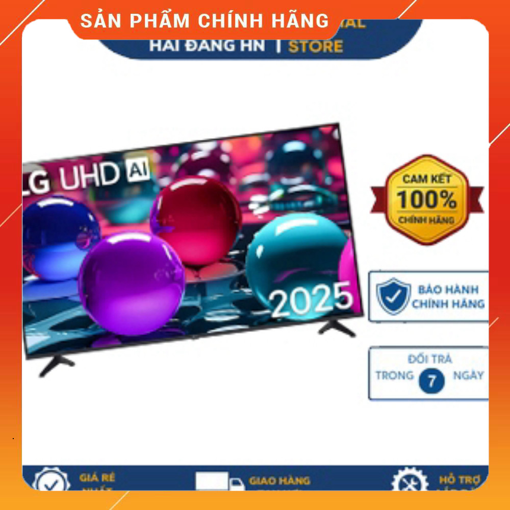 Sale  Tivi LG 65UA7350 4K 65 Inch 2025 AI UHD Hỏa tốc 2h Miễn phí lắp đặt.