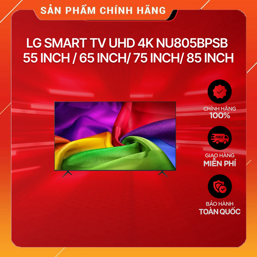 Sale  Tivi LG 4K UHD 55'' 65'' 75'' 85'' Kích thước Đa Năng, Khám Phá Thế Giới Mô tả: Tivi LG 4K UHD