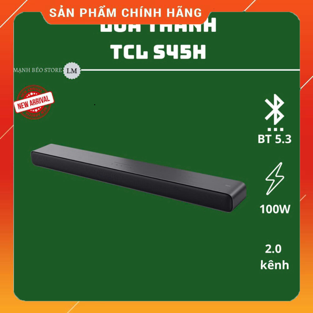 Sale Loa âm thanh toàn phòng TCL S45H với Bluetooth 5.1 Miễn phí lắp đặt.