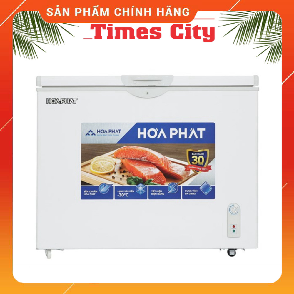 Sale Tủ đông Hòa Phát 205L HPF BD6205 2 chế độ 1 đông - 1 ngăn mát Miễn phí lắp đặt.