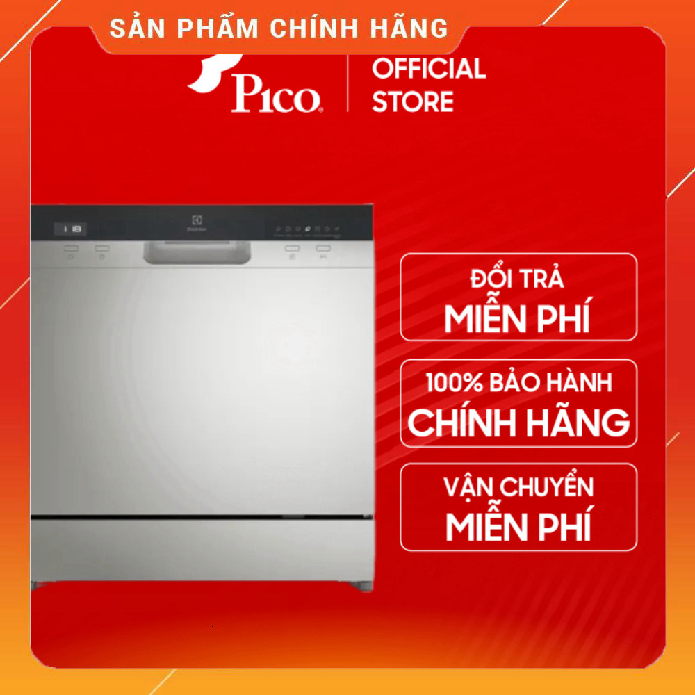 Sale Máy Rửa Bát Electrolux 8 Bộ EFC3862MS Rửa Lạnh Sạch Khỏi Dầu Hương Miễn phí lắp đặt.