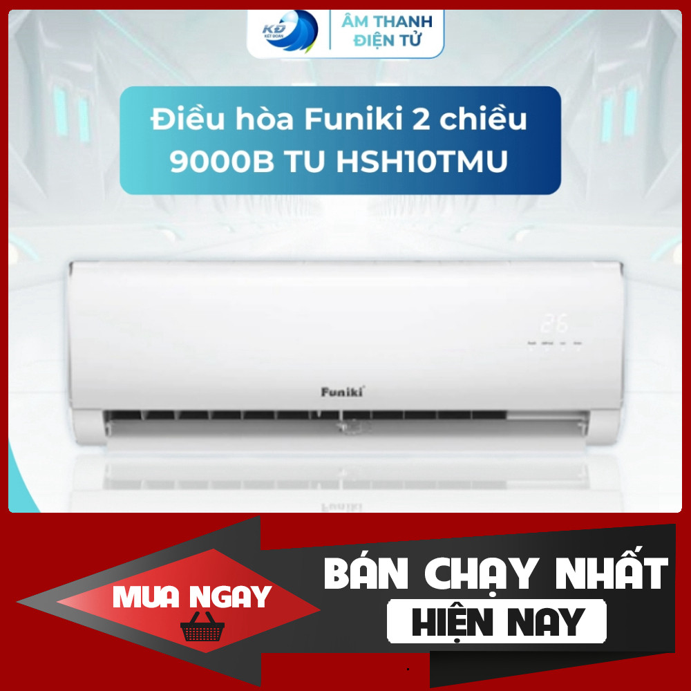 Điều Hòa Funiki 9000BTU Điều Hòa 2 Chiều Sưởi Ấm Lạnh Nhanh Bền Chắc