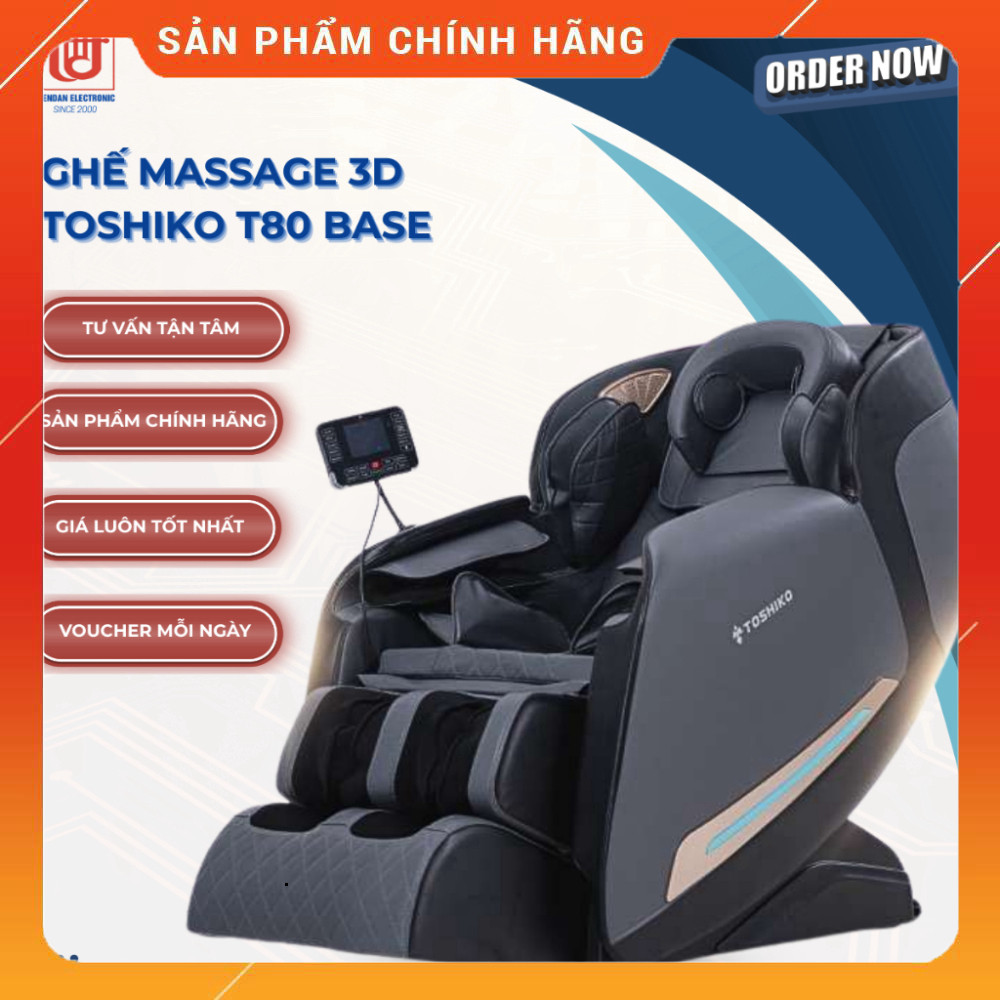 Sale Toshiko Ghế Massage 3D T80 Base → Ghế Massage 3D T80 Toshiko Chất lượng cao, thiết kế hiện đại 