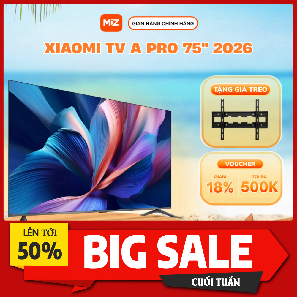 IB đặt đơn  Tivi Xiaomi A Pro 75 Inch Google TV Độ 4K Chính Hãng Bảo Hành 2 Năm Cho Tivi Cầu Màng Gi
