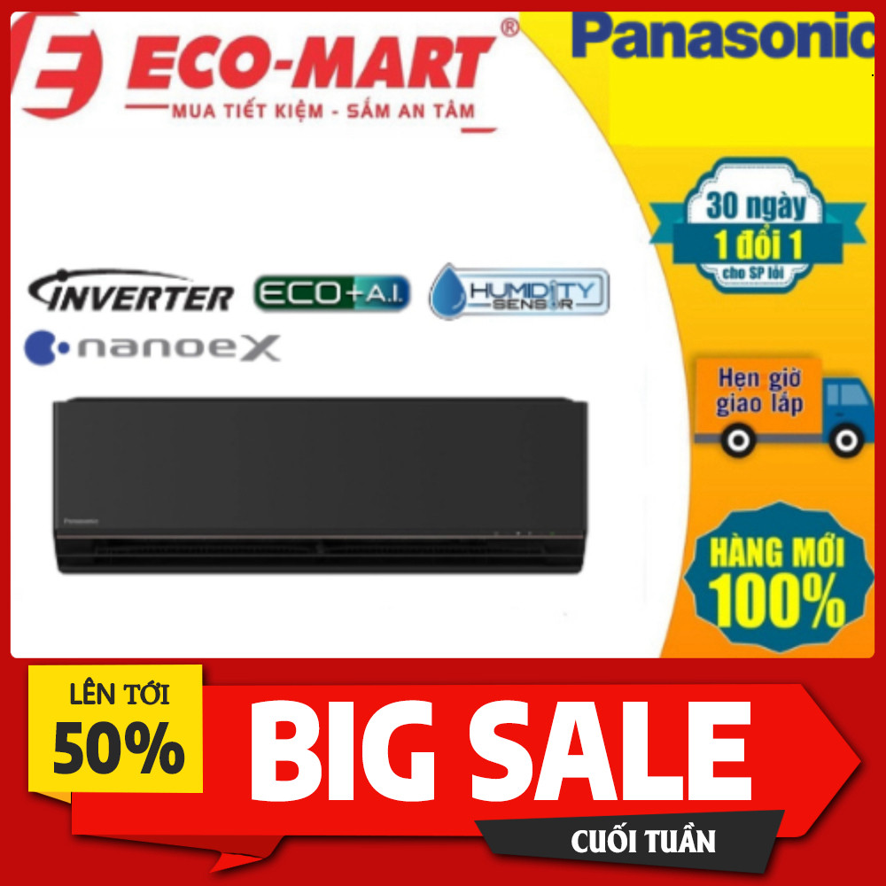 IB đặt hàng Điều Hòa Panasonic 1 Chiều 12000BTU Inverter CS CU AU12BKH 8 Mặt Lạnh Màu Đen Miễn phí l