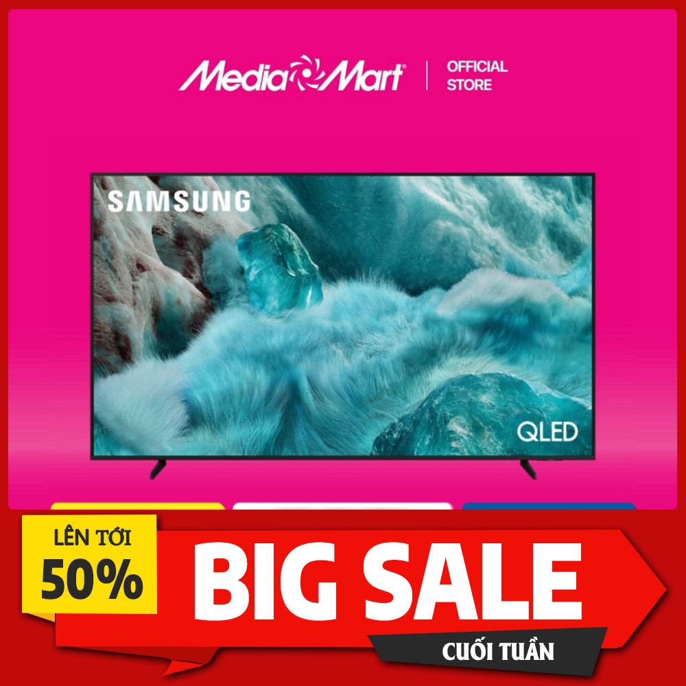IB đặt đơn  Máy Tivi QLED 65 inch 4K Samsung 65Q7FA Hỗ trợ Smart TV - Chính hãng, Hỏi giá 0Đ Giao to