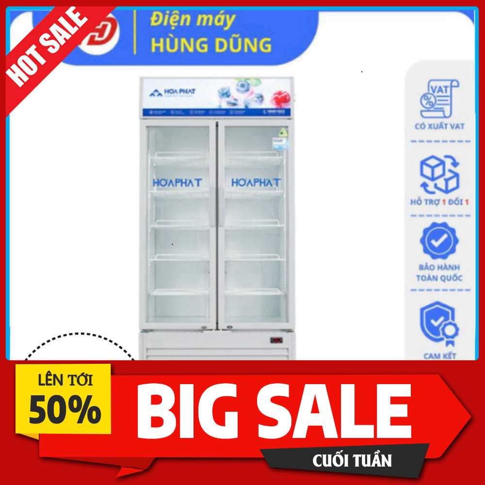 IIB đặt hàng Tủ Lạnh Hòa Phát D6812 2 Cánh 812L 2 Cánh Bảo Hành 24 Tháng Miễn phí lắp đặt.