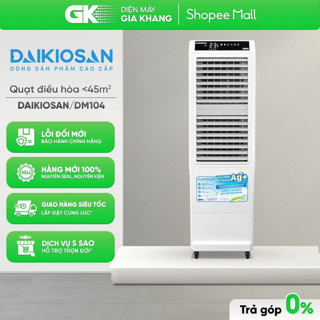 ( Máy Làm Mát Không Khí Daikiosan DM104 45L - 300W [Toàn Quốc] )