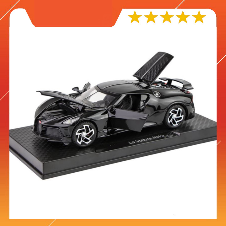 [ HỎA TỐC ] Siêu xe mô hình kim loại Bugatti La Voiture Noire tỷ lệ 1:32