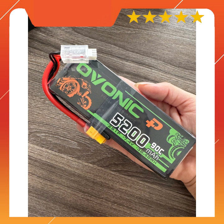 [HỎA TỐC]  Pin LIPO OVONIC 5200mah pin 2S/3S xả 90C
