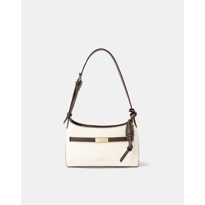 Túi Xách Nữ Thời Trang JUNO Cỡ Nhỏ Croissant Shoulder Bag With Belt Detail TXN1064