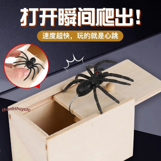 Quà Tặng Gì Đấy Mẹ Con Cười Là Được 3D Tricky Spider Box
