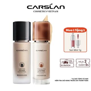 Kem nền Carslan cho da dầu kiểm soát dầu bền màu lâu trôi 24h 30g