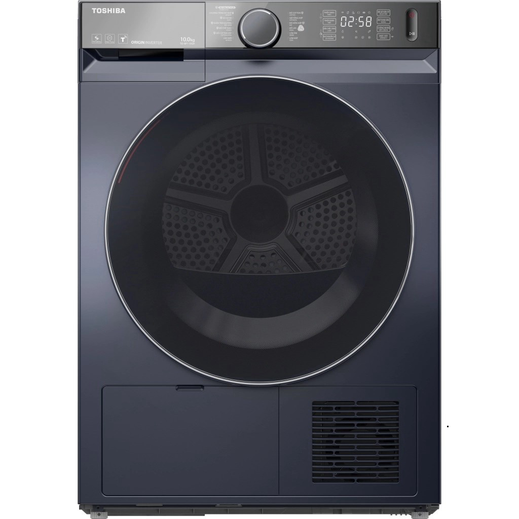 Máy sấy quần áo bơm nhiệt Toshiba Inverter 10 kg TD-BP110GHV(MG)