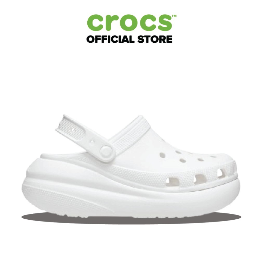 [ CHÍNH HÃNG ] Giày Clog Unisex Crush Classic 'White' 【Shopee】