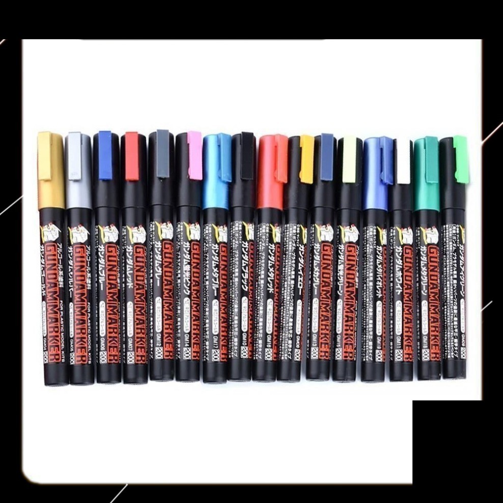 Dụng Cụ Bút Kẻ Chảy Lằn Chìm Gundam Marker GM01-GM20