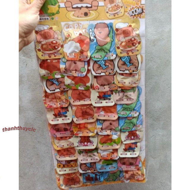 Bom Nổ Boom Boom Vui Nhộn Cà Rụng 6 Loại Cài Đặt Cho Trẻ Bé