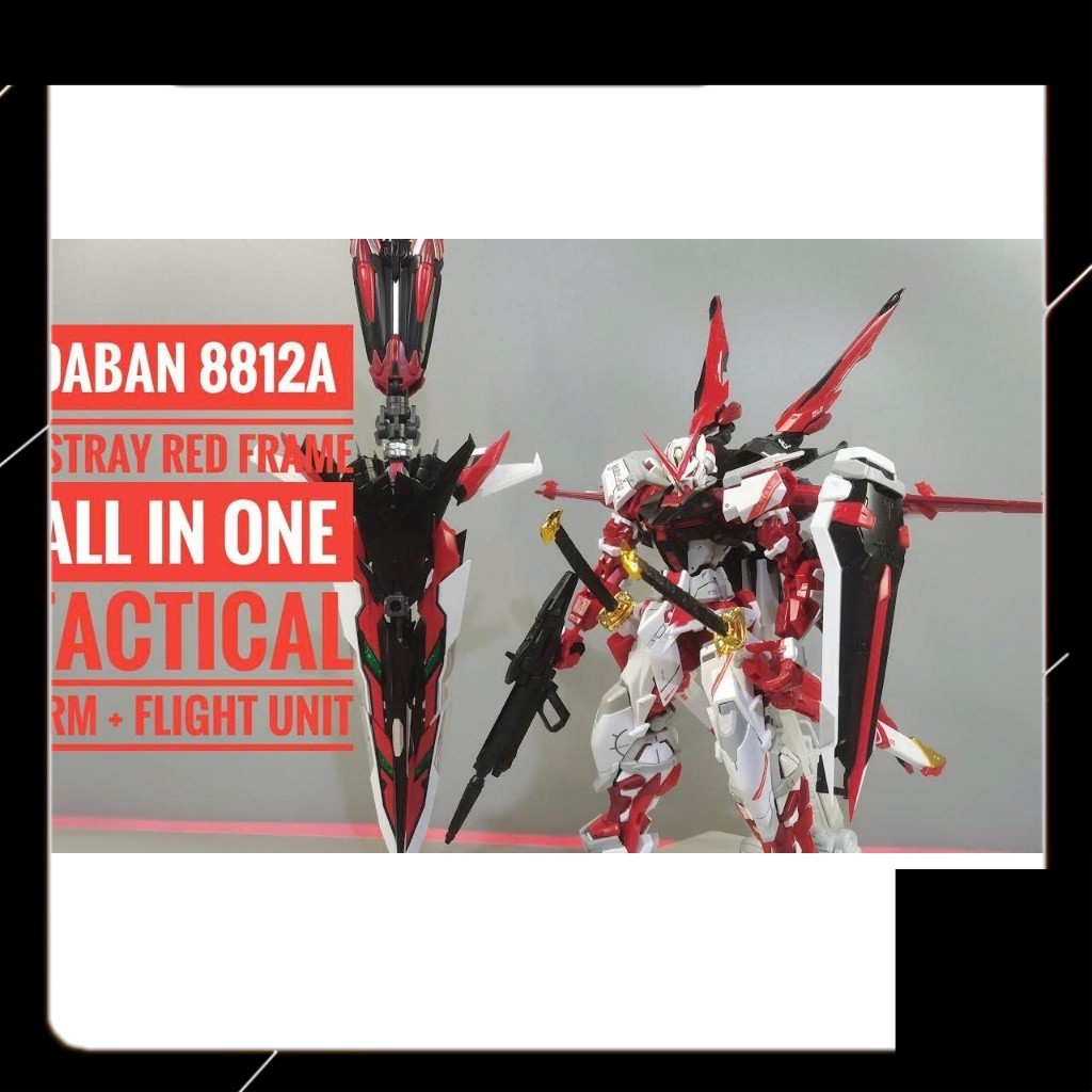 Mô hình lắp ghép Gundam MG Astray Red Frame Kai ver MB 8812 Daban 1/100 tặng decal
