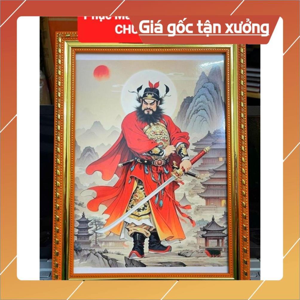KHUNG + Tranh CHUNG QUỲ ( Tặng )