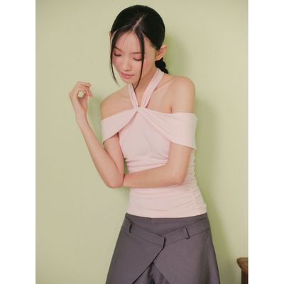 Áo OLV Blush Cotton Cut Out Top phù hợp mùa hè đi chơi đi học