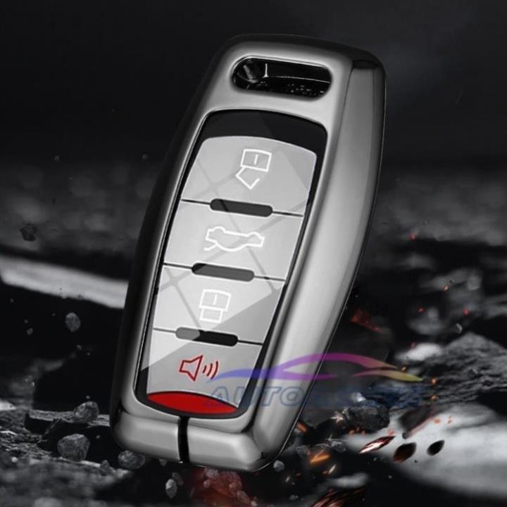 Vỏ chìa khóa từ xa cho HAVAL H6, HAVAL Jolion, HAVAL H6 PHEV Chìa khóa xe Fob Cover Bảo vệ phụ kiện 