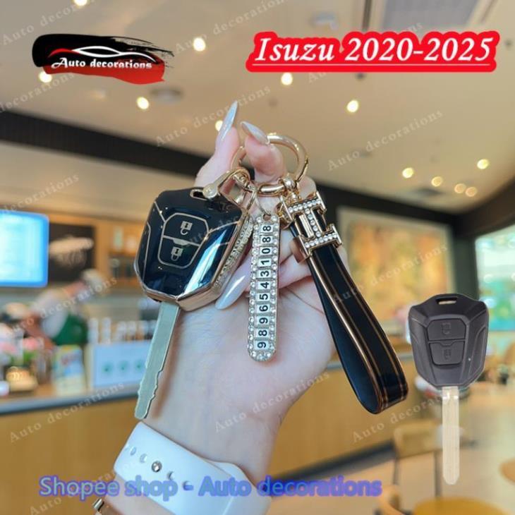Dành Cho Isuzu 2020-2025 Chìa Khóa Dmax MU7 Móc Khóa Isuzu Chìa Khóa Xe Ô Tô