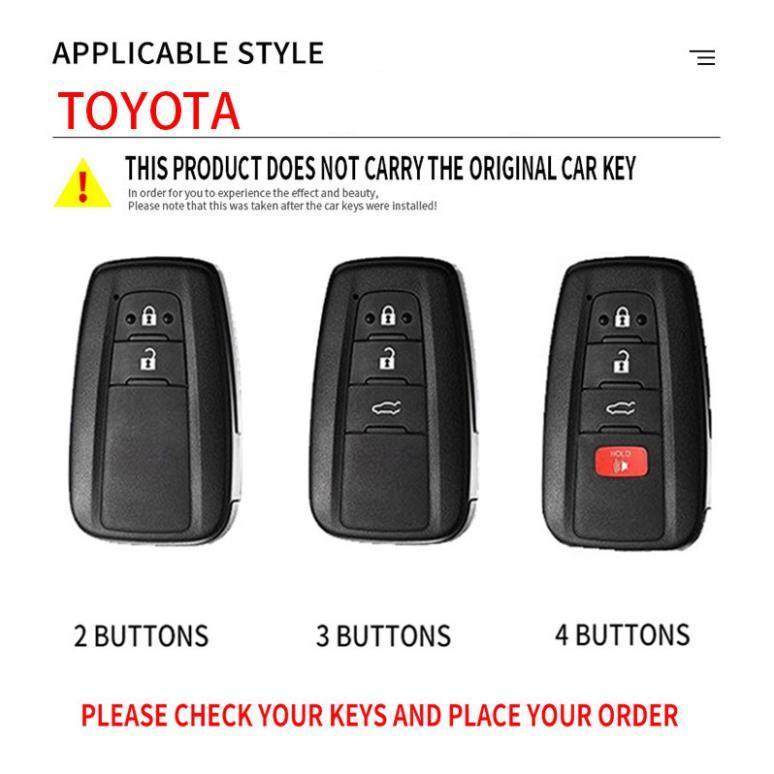 bọc chìa khoá Toyota CHR Camry Altis 2023 Corolla Cross 2024