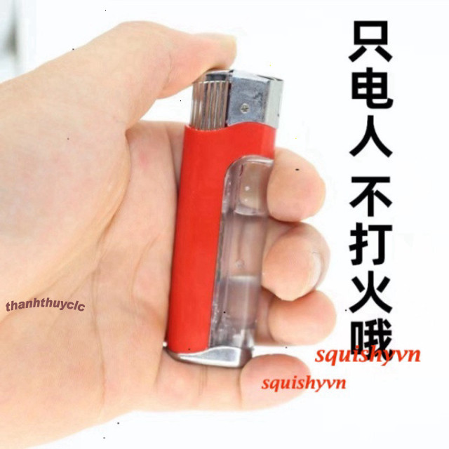 Bật Lửaa Giật Điện Bút Điện Giật Cấp Lực Vui Nhộn