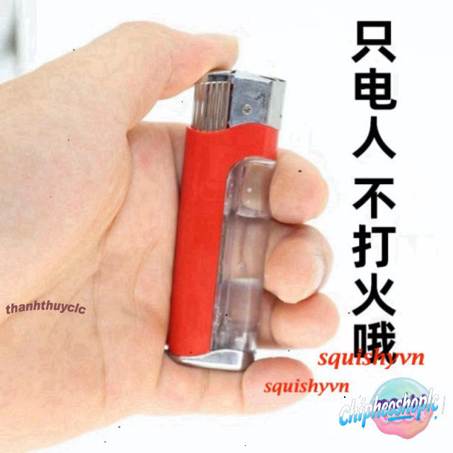 Bút Điện Giật Lực Vui Nhộn, Bật Lửaa Cấp Lực