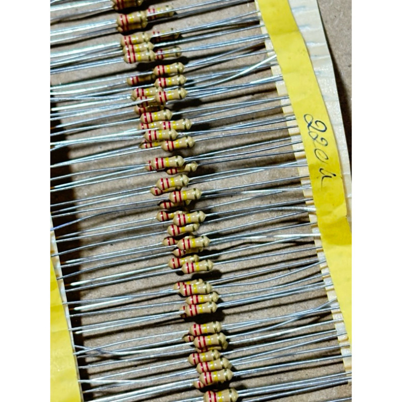 Hot- Set 100 điện trở 1/4W 220K