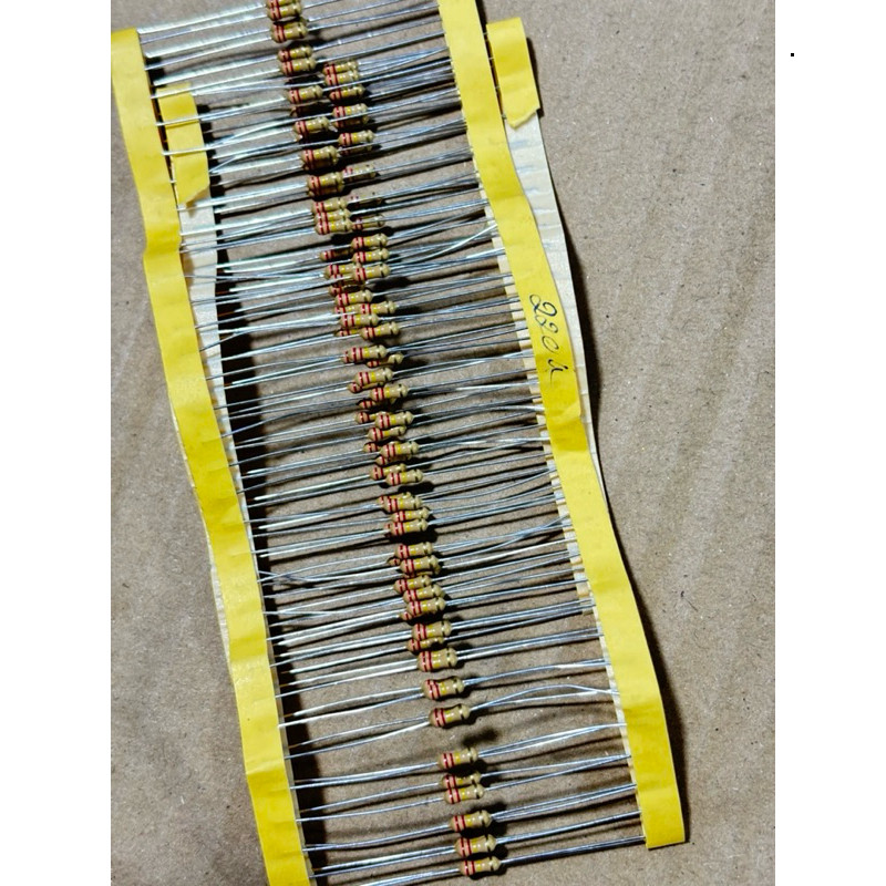 New- Set 100 điện trở 1/4W 220K